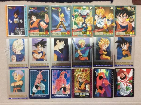 Dragon Ball Z / GT lote tarjetas
