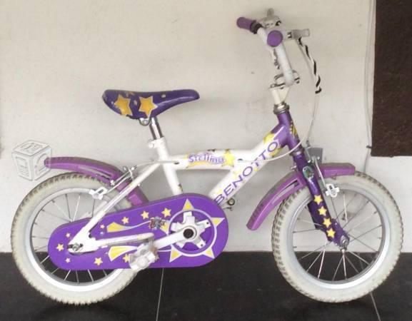 Bicicleta Benotto Stellina Rodada 14