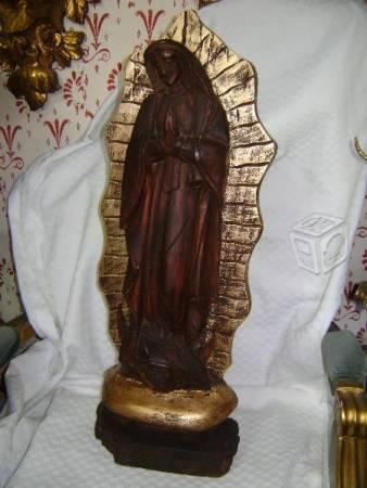 Virgen de Guadalupe talla en madera