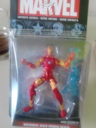 Figura de marvel infinite iron man