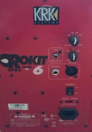 Monitores Krk Rokit Powered 6 G2 Edition Red