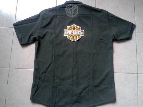 Camisola con parches harley davidson. talla m y l