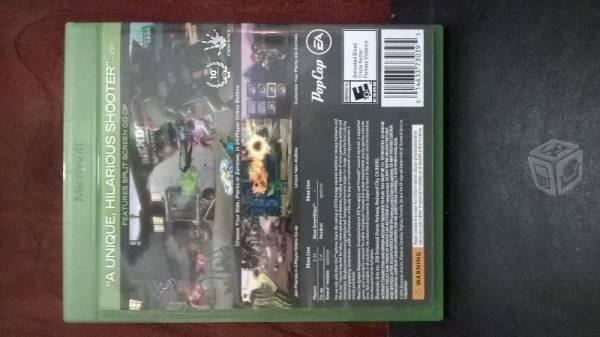 Plantas Vs Zombies Garden Warfare Xbox One