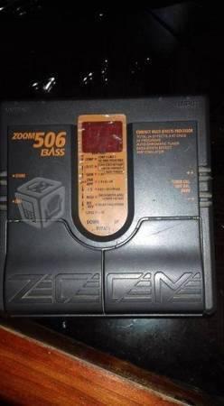 Pedalera para bajo zoom 506 multiefectos