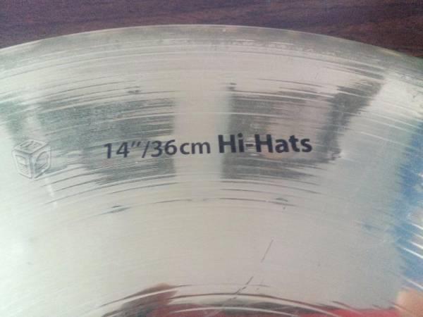 Paquete Platillos Hi-Hats 14