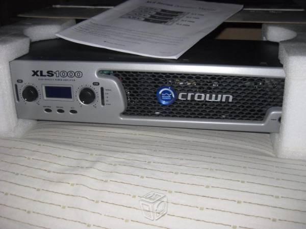 Amplificador profesional crown xls1000 nuevo