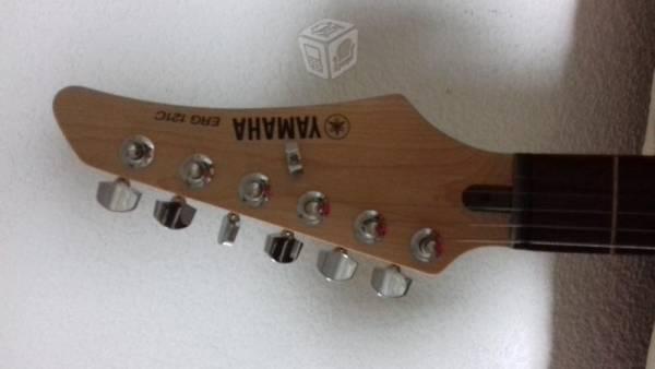 Paquete de guitarra electrica yamaha