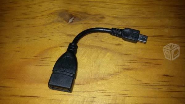 Cable Micro Usb Otg Adaptador Tablet Teclado Mouse