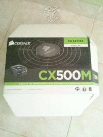 Fuente De Poder 500w Corsair Cx500m Modular