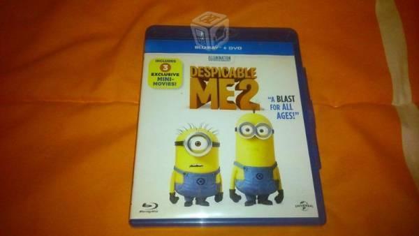 MINIONS 2 LA PELICULA INCLUYE 2 DISCOS BLU RAY Dvd