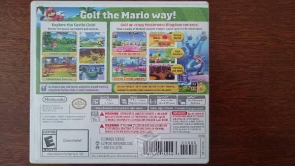 Mario Golf World Tour Nintendo 3DS XL