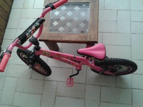 Bicicleta para niña superpoderosas