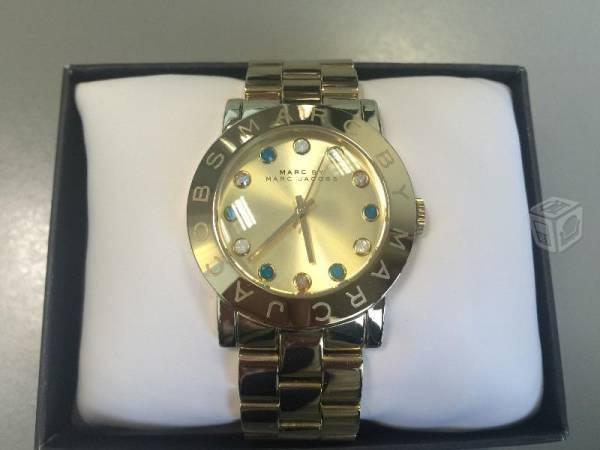 Reloj Marc Jacobs Mbm 3215 Dorado 36 mm