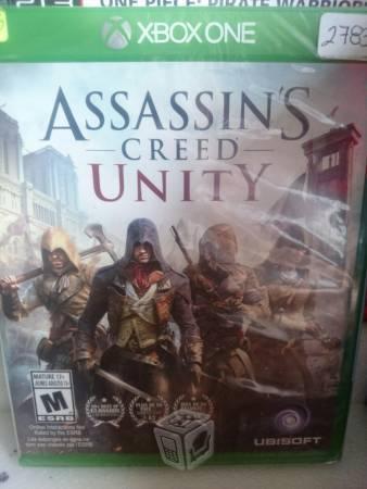 Assassins creed unity xbox one nuevo