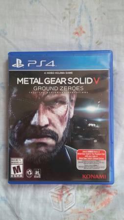 Metal Gear Solid Ground Zeroes ps4