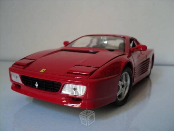 Ferrari 512 TM a escala 1:18 coleccionable