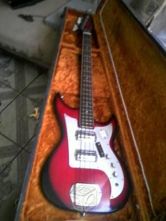 Bajo antiguo japones teisco estuche