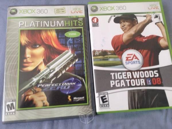 Perfect dark zero platinium hits y tiger woods