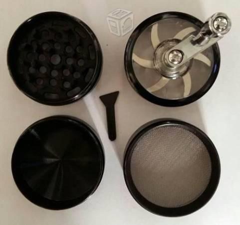 Grinder Molino Polinizador Metálico De 4 Piezas