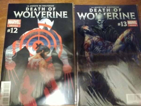 DEATH OF WOLVERINE #12 y 13