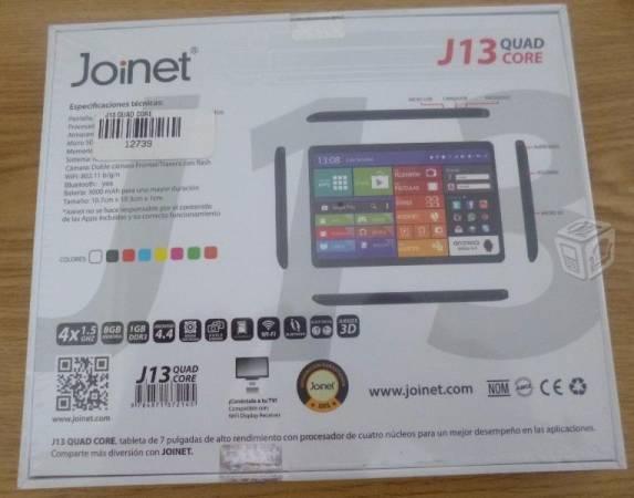 Tablet Pc Joinet J13 Quadcore 1.5ghz 1gb Ram
