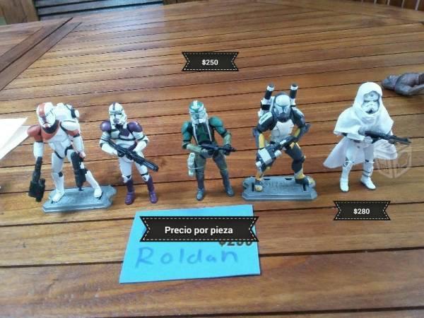 Figuras y naves de star wars