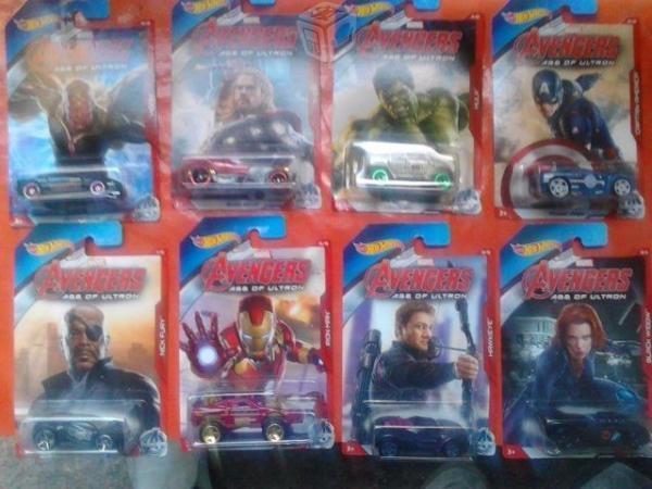 Hot wheels avengers coleccion completa