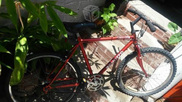 Bicicleta roja benotto r.24