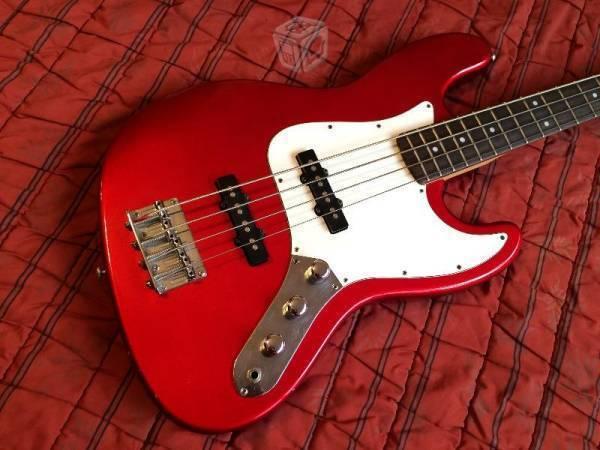 Washburn Jazz Bass Red Tornasol