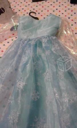 Vestido princesa frozen