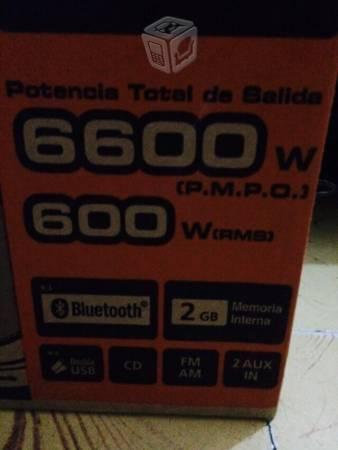 MiniComponente 6600 W (P.M.P.O.)