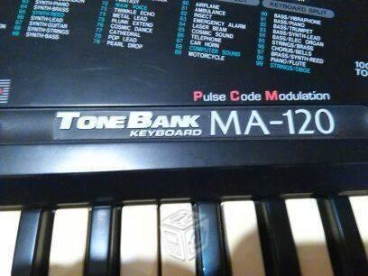 Teclado Casio MA-120 Tonebank