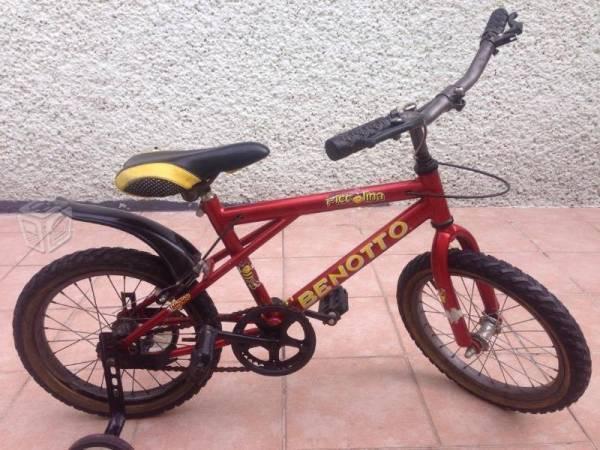 Bicicleta benotto para niño rodada 16