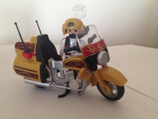 Motocicleta Playmobil Modelo 5523
