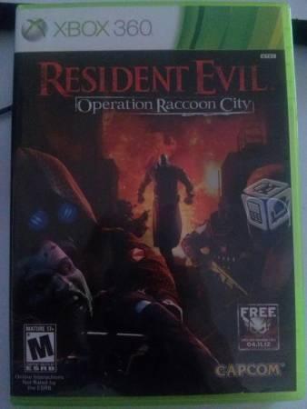 RE Racoon city xbox 360