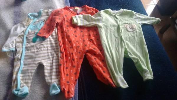 Lote de 12 mamelucos para bebe de 0-3meses