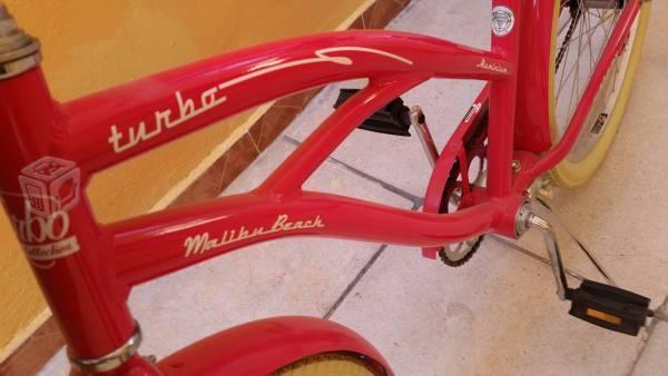Bicicleta malibu marca turbo r26
