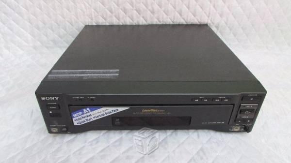 Sony laserdisc con discos de coleccion