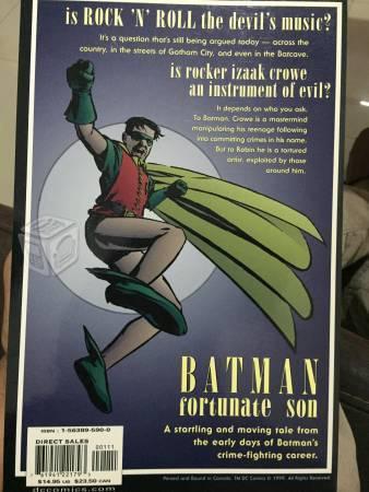 Batman: fortunate son - novela grafica en ingles