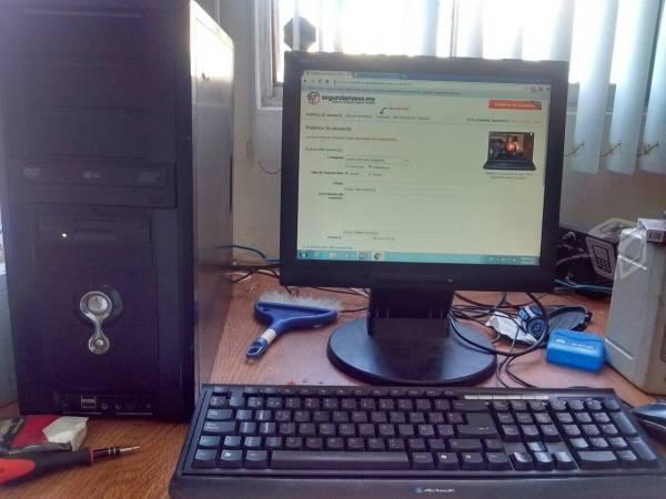 Pc escritorio dualcore intel e2140 2gb ram 250dd