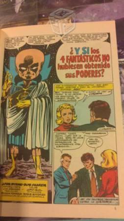 Marvel Comics 4 Fantasticos Importado de España