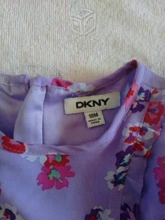 DKNY Original Hermoso Vestido Casual de Diseñador