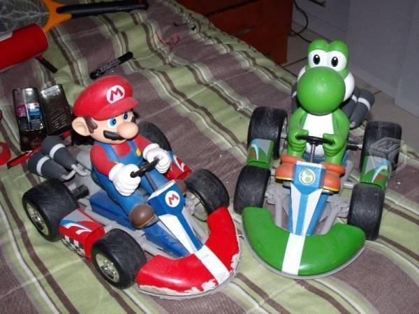 GO KARTS control remoto -Mario Bros y Yoshi