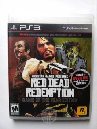 Red dead redemption goty edition ps3