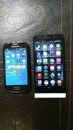 Samsung s3 mini y blu life 8