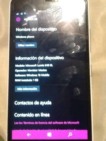 Lumia 640 xl voc