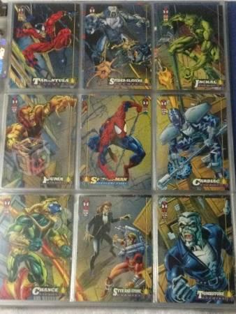 Tarjetas de colleccion marvel 1994 Spider-Man