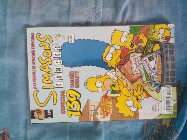 Coleccion de comics de los simpson