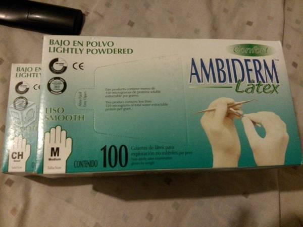 Guantes ambiderm 90