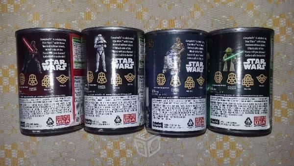 4 sopas de star wars de coleccion